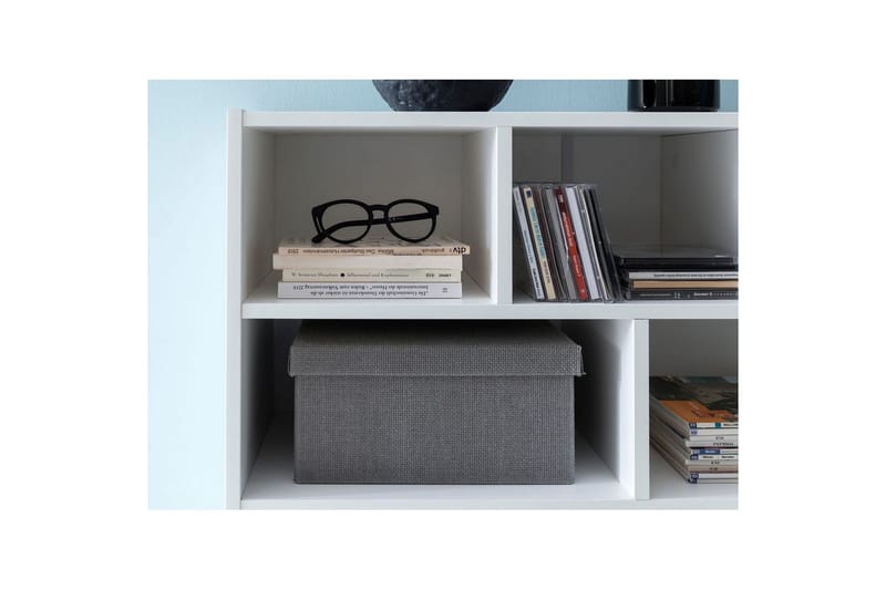 Bogreol Wohnling Spånplade med 8 Opbevaringshylder - Husholdning - Servering & opdækning - Kander og karafler - Glasflaske