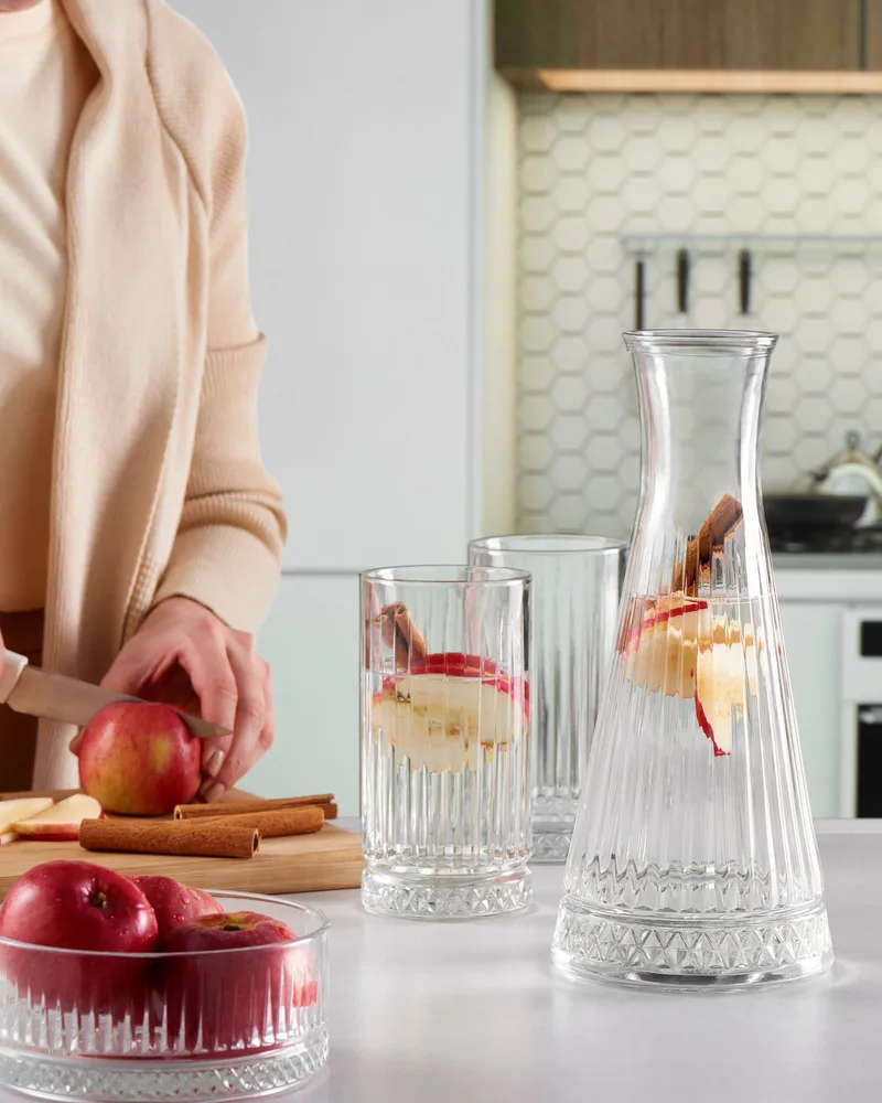 Glasflaske Opviq Elysia Karaf (12 x 12 x 29 cm) Transparent - Transparent - Husholdning - Servering & opdækning - Kander og karafler