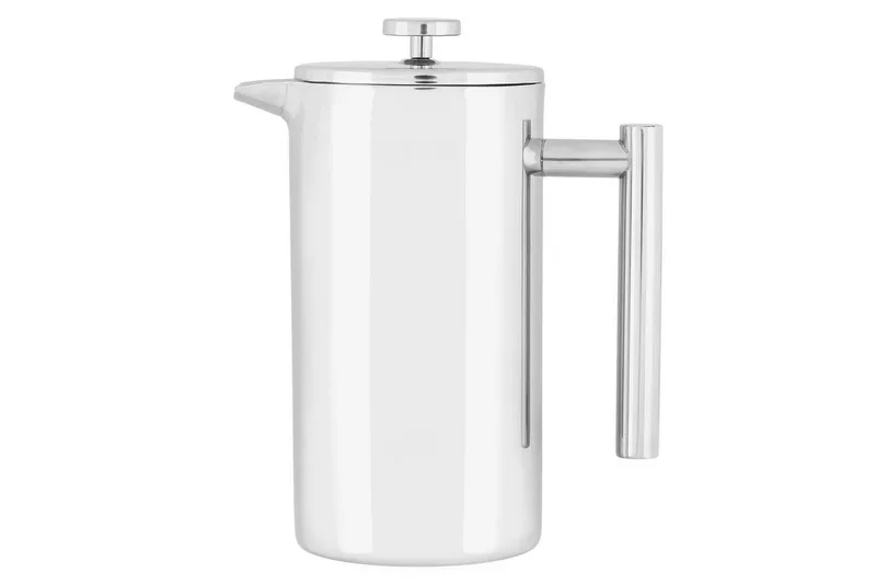 Kaffepresser Maku Gastro 1L Stål, Hvid