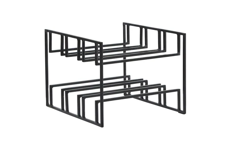 Vinstativ Wohnling Pulverlakeret metal plads til 6 flasker moderne, undefined