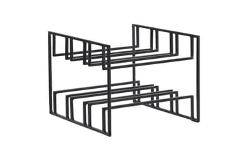 Vinstativ Wohnling Pulverlakeret metal plads til 6 flasker moderne - Opbevaring - Hylder & Reoler - Opbevaringshylde - Vinstativ & vinhylde