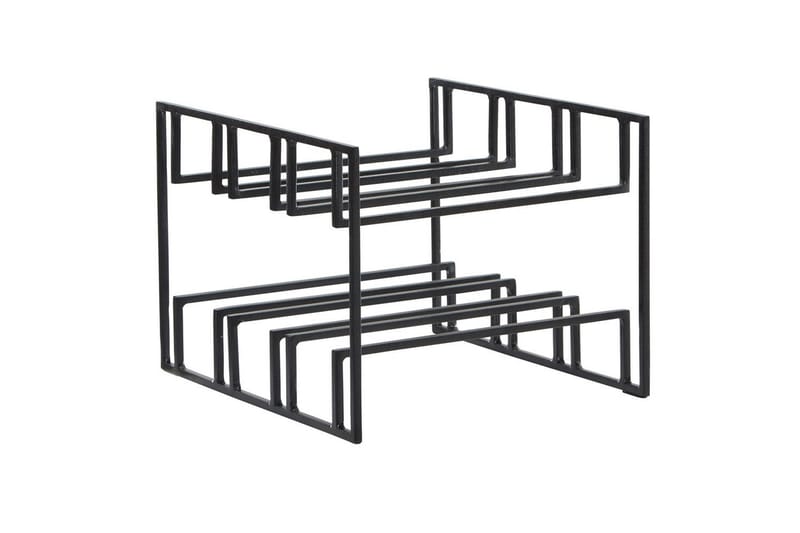 Vinstativ Wohnling Pulverlakeret metal plads til 6 flasker moderne - Husholdning - Servering & opdækning - Kander og karafler - Glasflaske