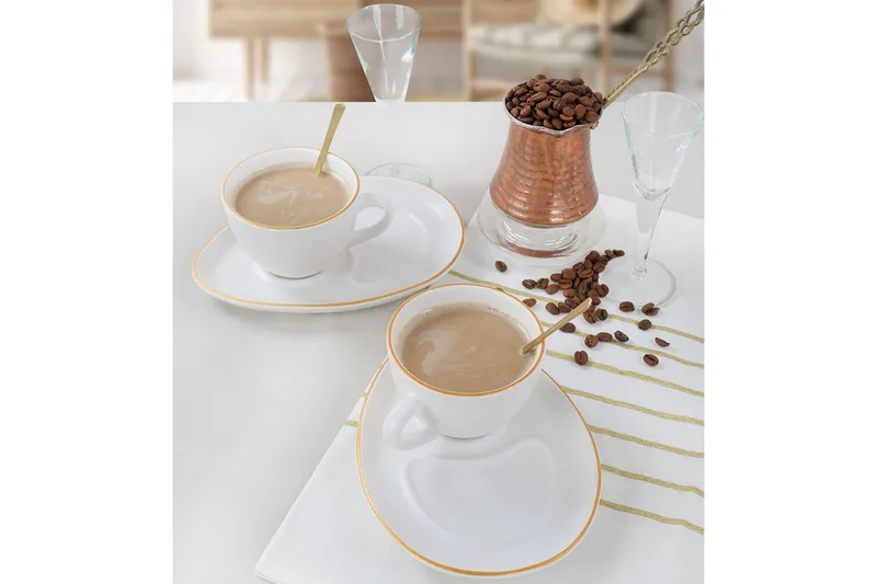Kaffekopp Vit