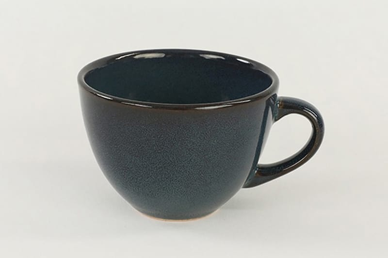 Kaffeservice 4 stk - Mørkeblå - Husholdning - Servering & opdækning - Kopper - Kaffekopper