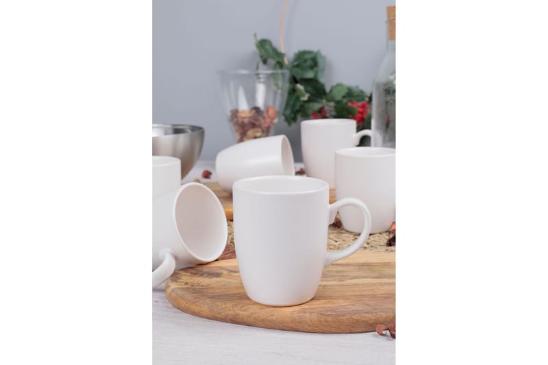 Kevat Kaffekop 6-dele, Flerfarvet