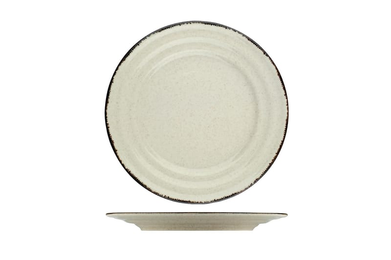 Adine Tallerkensæt 24 Dele - Porcelæn/Brun - Husholdning - Servering & opdækning - Porcelæn