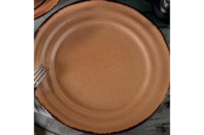 Adine Tallerkensæt 24 Dele - Porcelæn/Lys lyserød - Husholdning - Servering & opdækning - Porcelæn