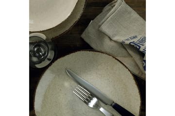 Adine Tallerkensæt 24 Dele - Porcelæn/Brun - Husholdning - Servering & opdækning - Porcelæn
