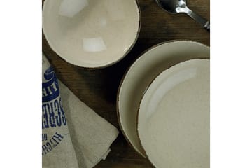 Adine Tallerkensæt 24 Dele - Porcelæn/Brun - Husholdning - Servering & opdækning - Porcelæn
