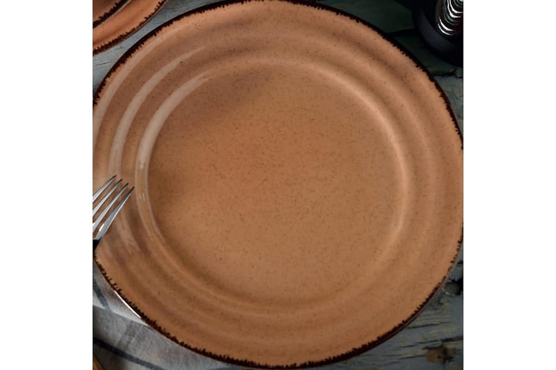 Adine Tallerkensæt 24 Dele - Porcelæn/Lys lyserød - Husholdning - Servering & opdækning - Porcelæn