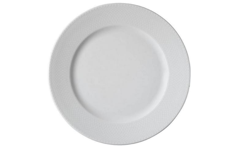 Adine Tallerkensæt 53 Dele - Porcelæn/Hvid - Husholdning - Servering & opdækning - Porcelæn
