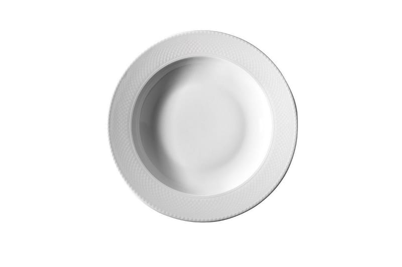 Adine Tallerkensæt 53 Dele - Porcelæn/Hvid - Husholdning - Servering & opdækning - Porcelæn