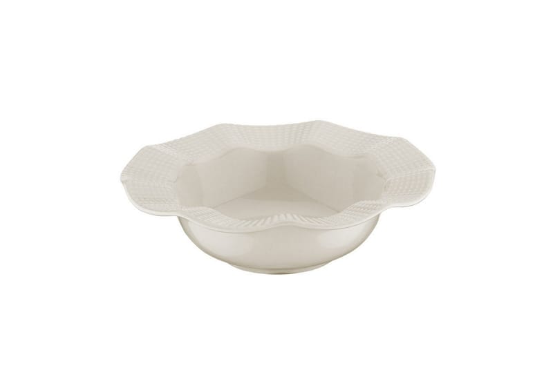 Adine Porcelæn Middagsservice 24 Dele Porcelæn - Creme - Husholdning - Servering & opdækning - Porcelæn