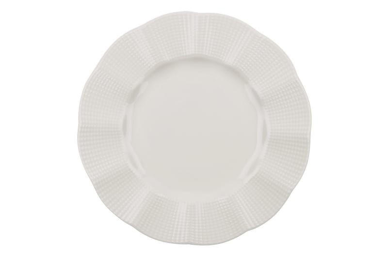 Adine Porcelæn Middagsservice 24 Dele Porcelæn - Creme - Husholdning - Servering & opdækning - Porcelæn