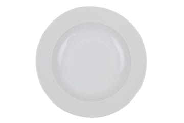 Adine Porcelæn Middagsservice 24 Dele Porcelæn - Hvid - Husholdning - Servering & opdækning - Porcelæn