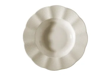 Adine Porcelæn Middagsservice 24 Dele Porcelæn - Creme - Husholdning - Servering & opdækning - Porcelæn
