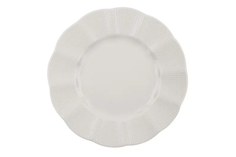 Adine Porcelæn Middagsservice 24 Dele Porcelæn - Creme - Husholdning - Servering & opdækning - Porcelæn