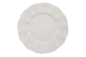 Adine Porcelæn Middagsservice 24 Dele Porcelæn - Creme - Husholdning - Servering & opdækning - Porcelæn