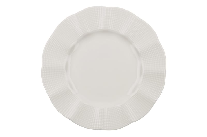 Adine Porcelæn Middagsservice 24 Dele Porcelæn - Creme - Husholdning - Servering & opdækning - Porcelæn