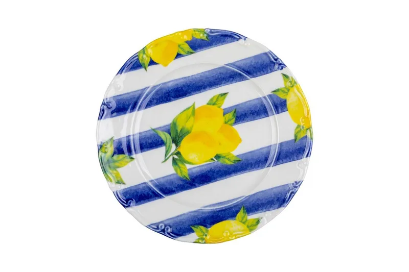 Morgenmadssæt (26 dele) Nylar 126 Multifarvet - Blå - Husholdning - Servering & opdækning - Porcelæn