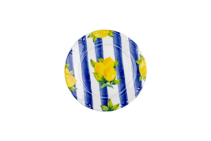 Morgenmadssæt (26 dele) Nylar 126 Multifarvet - Blå - Husholdning - Servering & opdækning - Porcelæn