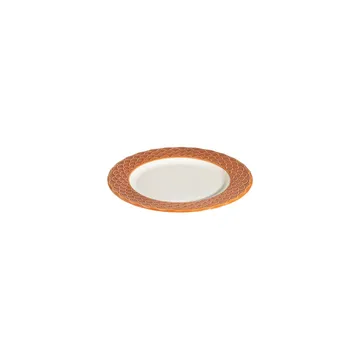 Spisestel (24 dele) Opviq Orila Costa 24 (32 x 36 x 41 cm) Hvid orange - hvid og orange - Husholdning - Servering & opdækning - Porcelæn