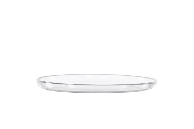 Shine Tallerken 21x3 cm, Klar