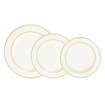 Spisestel (18 dele) Opviq Altin File Bonsai 18 (30 x 32 x 31 cm) Hvid Guld - Hvid/guld - Husholdning - Servering & opdækning - Porcelæn