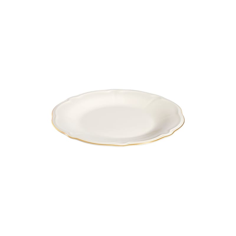 Spisestel (18 dele) Opviq Altin File Fulya 18 (30 x 32 x 31 cm) Hvid guld - Hvid og guld - Husholdning - Servering & opdækning - Porcelæn