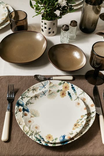Spisestel (24 dele) Opviq Neris Moss Pebble 24 (32 x 36 x 41 cm) Flerfarvet - flerfarvet - Husholdning - Servering & opdækning - Porcelæn
