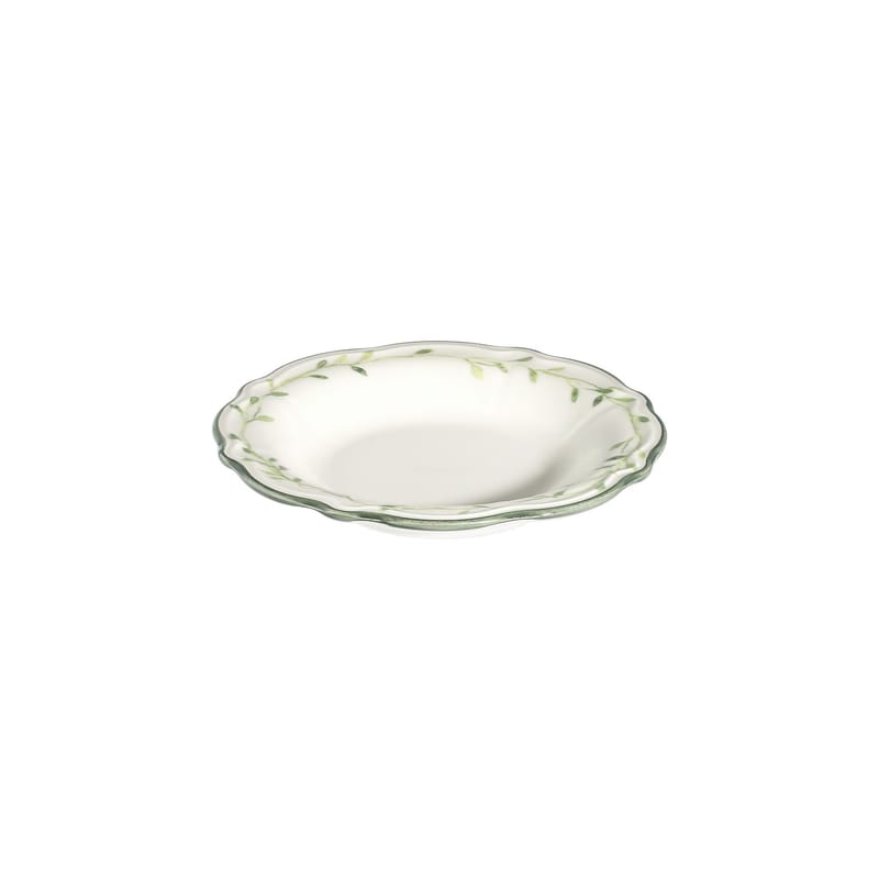 Spisestel (24 dele) Opviq Olivessa Fulya 24 (32 x 36 x 41 cm) Hvid Grøn - Hvid og grøn - Husholdning - Servering & opdækning - Porcelæn