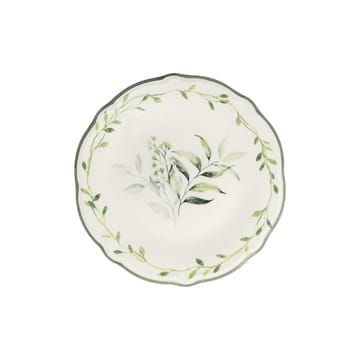Spisestel (24 dele) Opviq Olivessa Fulya 24 (32 x 36 x 41 cm) Hvid Grøn - Hvid og grøn - Husholdning - Servering & opdækning - Porcelæn