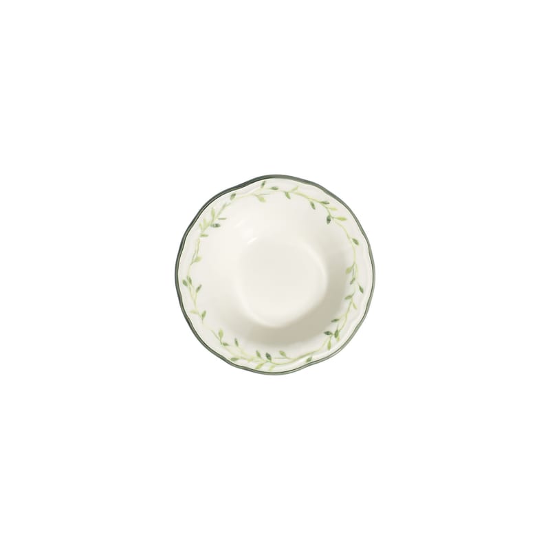 Spisestel (24 dele) Opviq Olivessa Fulya 24 (32 x 36 x 41 cm) Hvid Grøn - Hvid og grøn - Husholdning - Servering & opdækning - Porcelæn