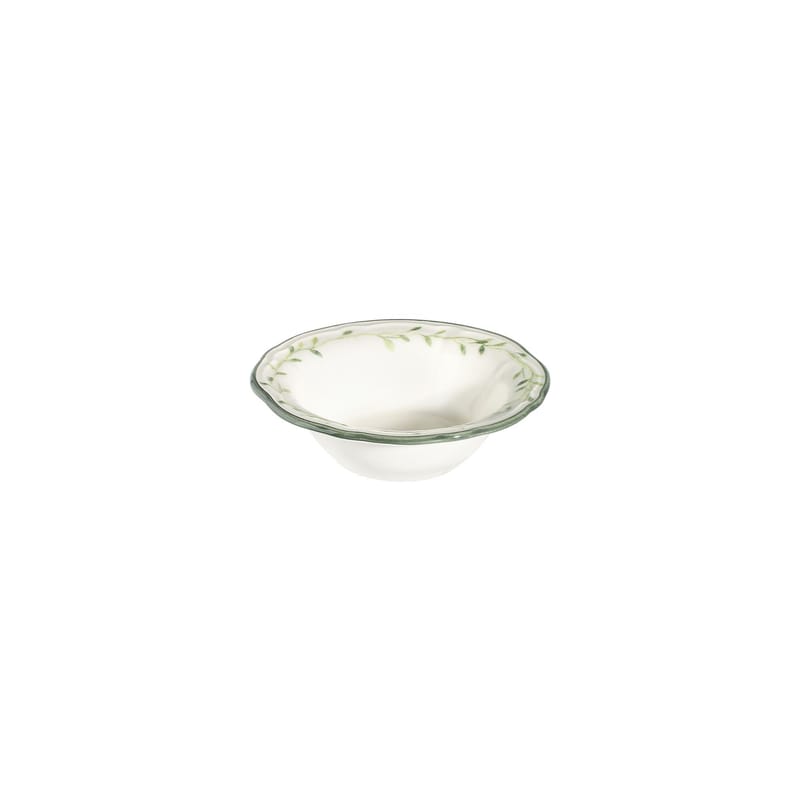 Spisestel (24 dele) Opviq Olivessa Fulya 24 (32 x 36 x 41 cm) Hvid Grøn - Hvid og grøn - Husholdning - Servering & opdækning - Porcelæn