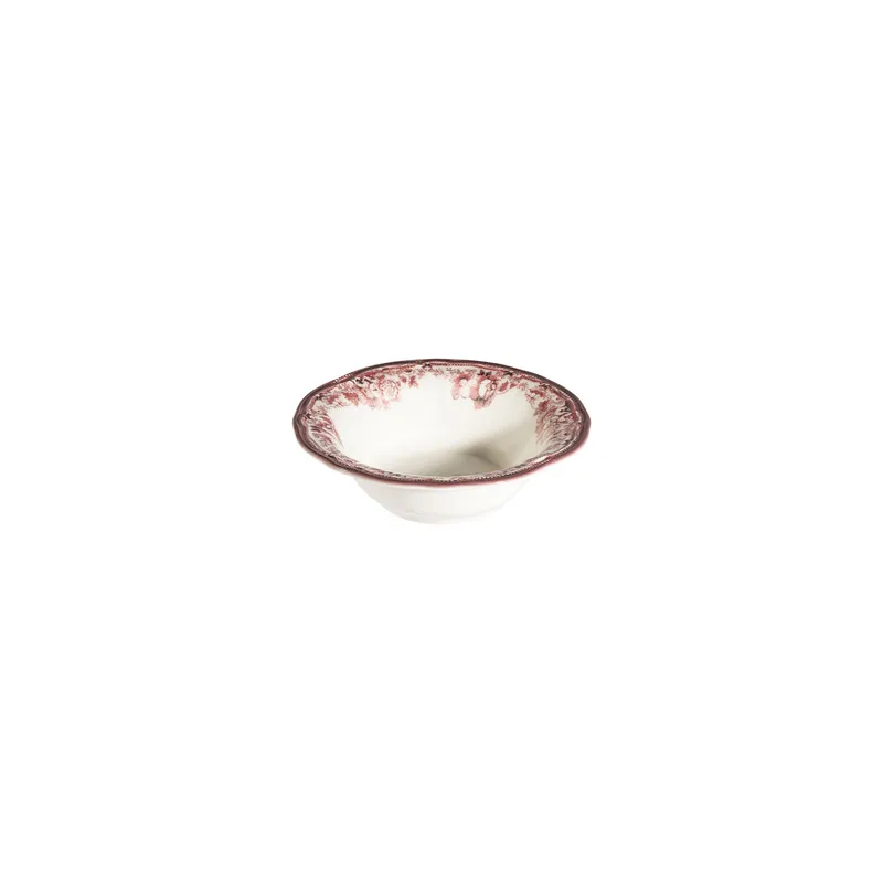 Spisestel (24 dele) Opviq Velour Rødbrun Fulya 24 (32 x 36 x 41 cm) Hvid Rødbrun - Hvid og bordeaux - Husholdning - Servering & opdækning - Porcelæn