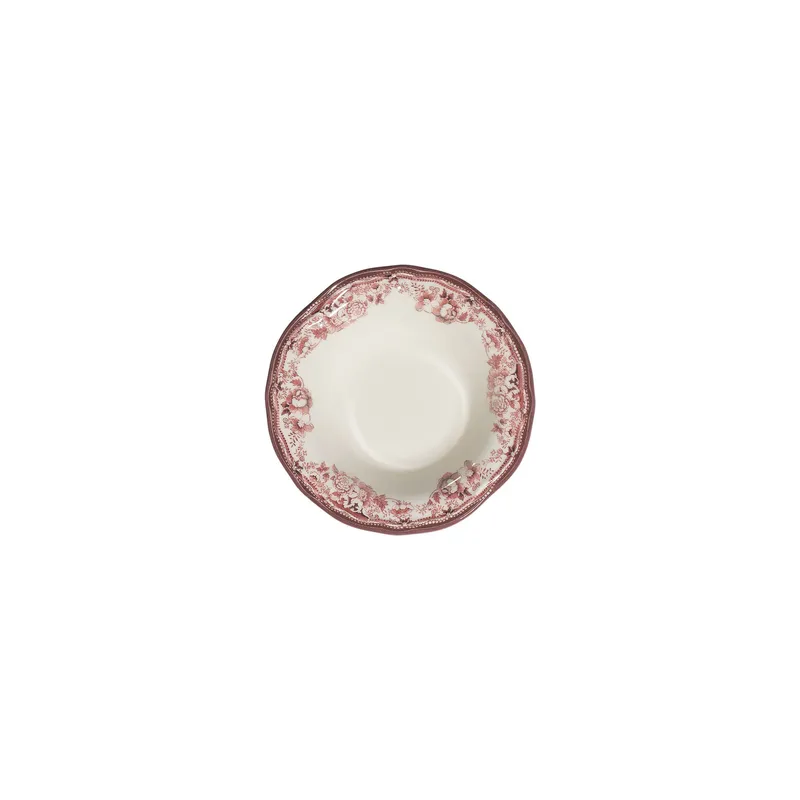 Spisestel (24 dele) Opviq Velour Rødbrun Fulya 24 (32 x 36 x 41 cm) Hvid Rødbrun - Hvid og bordeaux - Husholdning - Servering & opdækning - Porcelæn