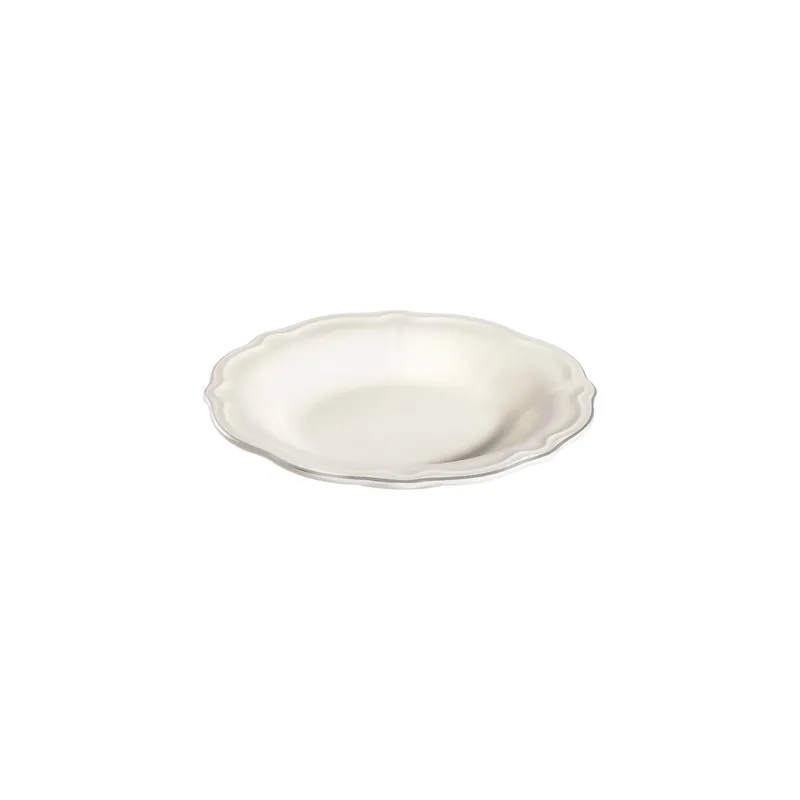 Spisestel (53 dele) Opviq Platin Yaldiz Fulya 53 (53 x 33 x 36 cm) Hvid sølv - Hvid og sølv - Husholdning - Servering & opdækning - Porcelæn