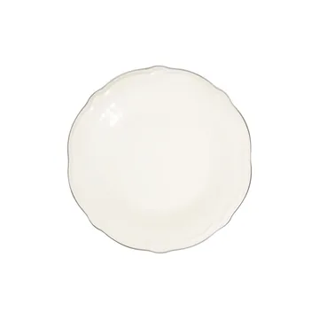 Spisestel (53 dele) Opviq Platin Yaldiz Fulya 53 (53 x 33 x 36 cm) Hvid sølv - Hvid/sølv - Husholdning - Servering & opdækning - Porcelæn