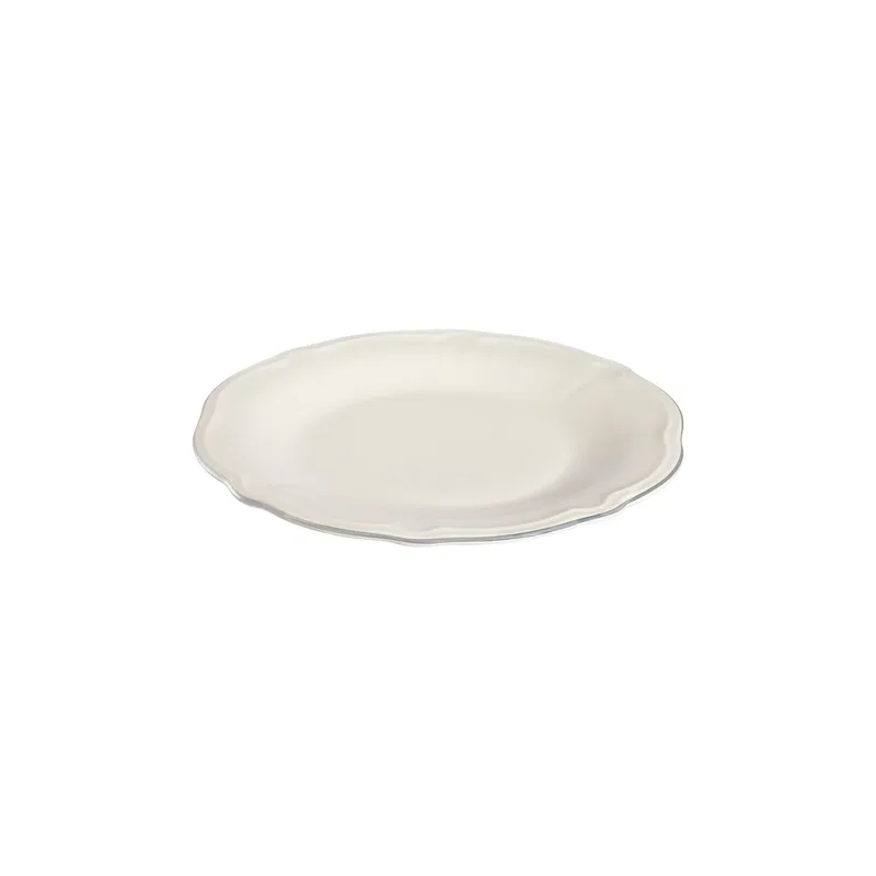 Spisestel (53 dele) Opviq Platin Yaldiz Fulya 53 (53 x 33 x 36 cm) Hvid sølv - Hvid og sølv - Husholdning - Servering & opdækning - Porcelæn