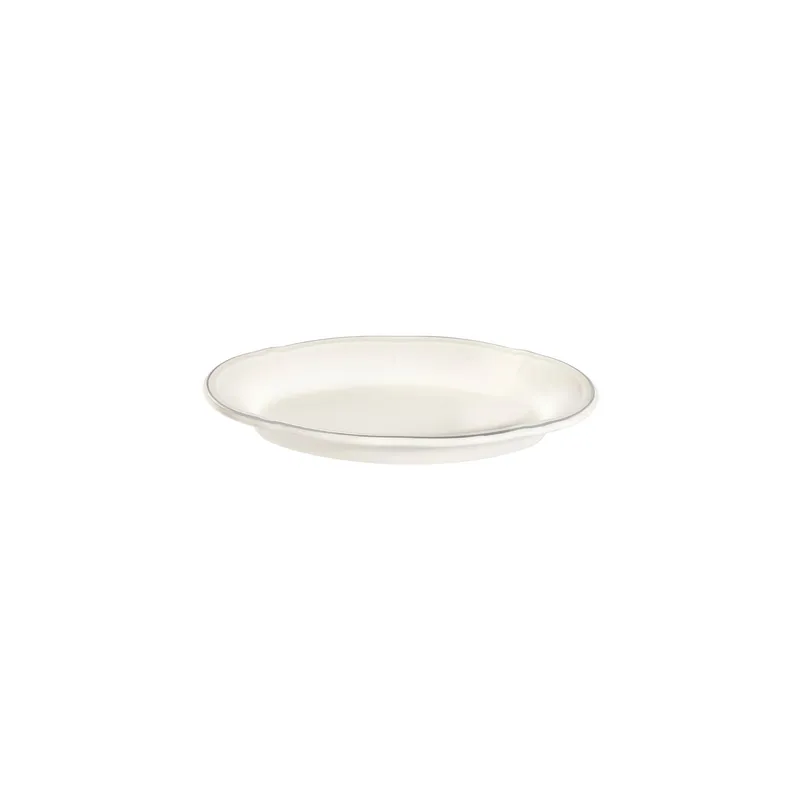 Spisestel (53 dele) Opviq Platin Yaldiz Fulya 53 (53 x 33 x 36 cm) Hvid sølv - Hvid og sølv - Husholdning - Servering & opdækning - Porcelæn