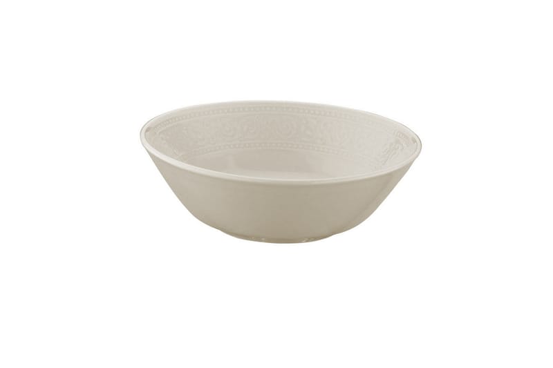 Adine Porcelæn Middagsservice 24 Dele Porcelæn - Hvid - Husholdning - Servering & opdækning - Tallerkener