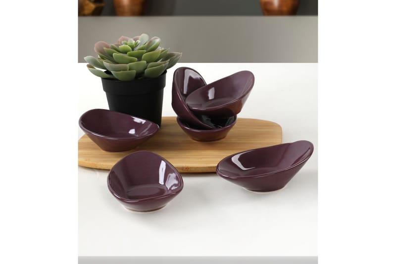 Katyayani Dyb Tallerken 12 cm, Lilla