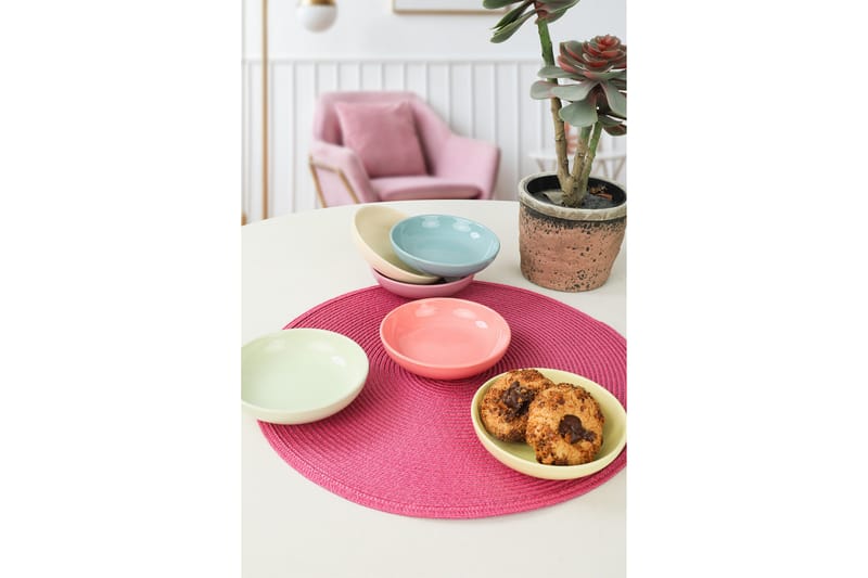 Kaur Dyb Tallerken 13 cm, Flerfarvet