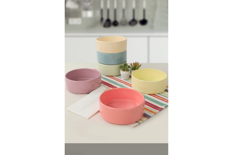 Kauslender Dyb Tallerken 14 cm, Flerfarvet