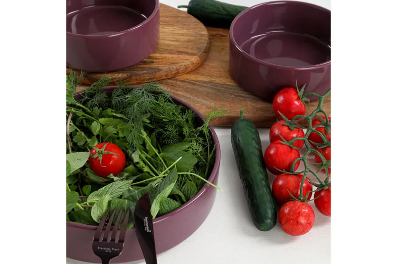 Kauslender Dyb Tallerken 14 cm, Lilla