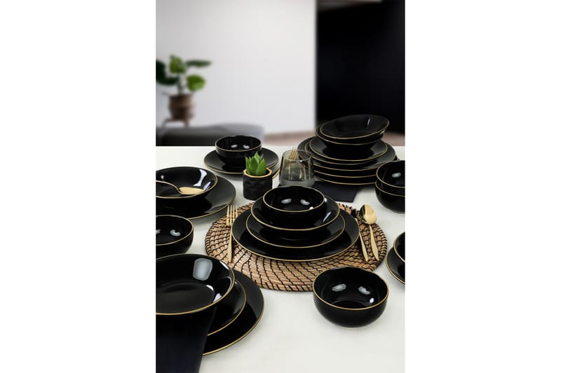 Maman Servis 26 cm, Sort/Guld