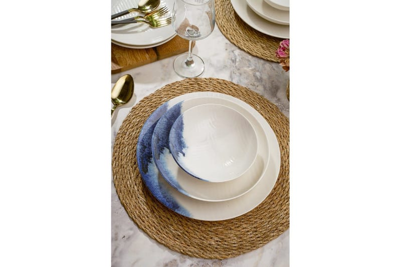 Spisestel (24 Dele) Avanna Flerfarvet - Multifarvet - Husholdning - Servering & opdækning - Tallerkener - Servicesæt & tallerkner sæt