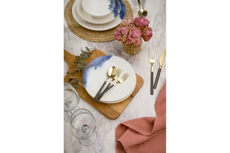 Spisestel (24 Dele) Avanna Flerfarvet - Multifarvet - Husholdning - Servering & opdækning - Tallerkener - Servicesæt & tallerkner sæt