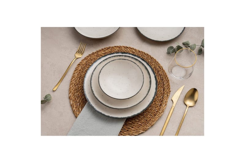 Spisestel (24 Dele) Noriel Multifarvet - Multifarvet - Husholdning - Servering & opdækning - Tallerkener - Servicesæt & tallerkner sæt