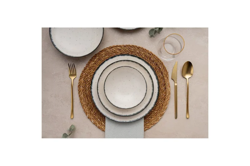 Spisestel (24 Dele) Noriel Multifarvet - Multifarvet - Husholdning - Servering & opdækning - Tallerkener